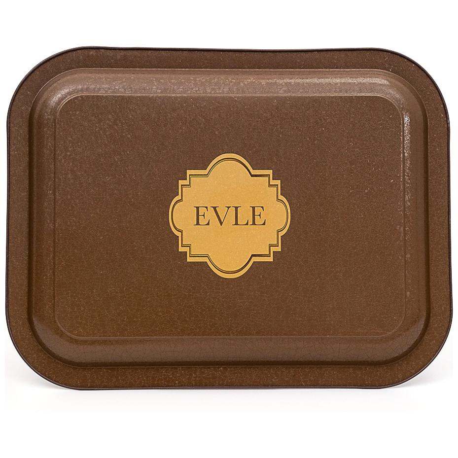 233 x 307 mm Rectangular Metal Tray Retro