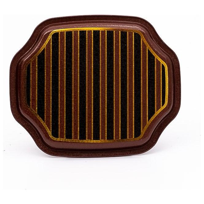 Curved wavy edge Tray  160x190 mm Vintage Circus Elegance