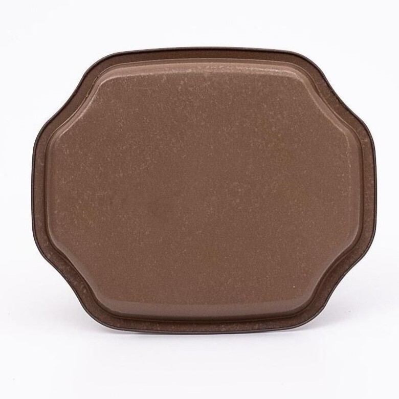 Curved wavy edge Tray 160x190 mm Retro