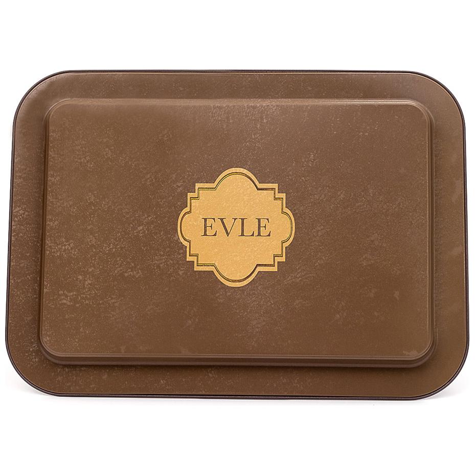 310x430 mm Metal Rectangular Tray Retro