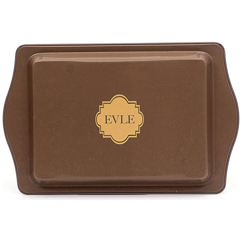 160 x 250 mm  Rectangular Metal Tray Handle Retro