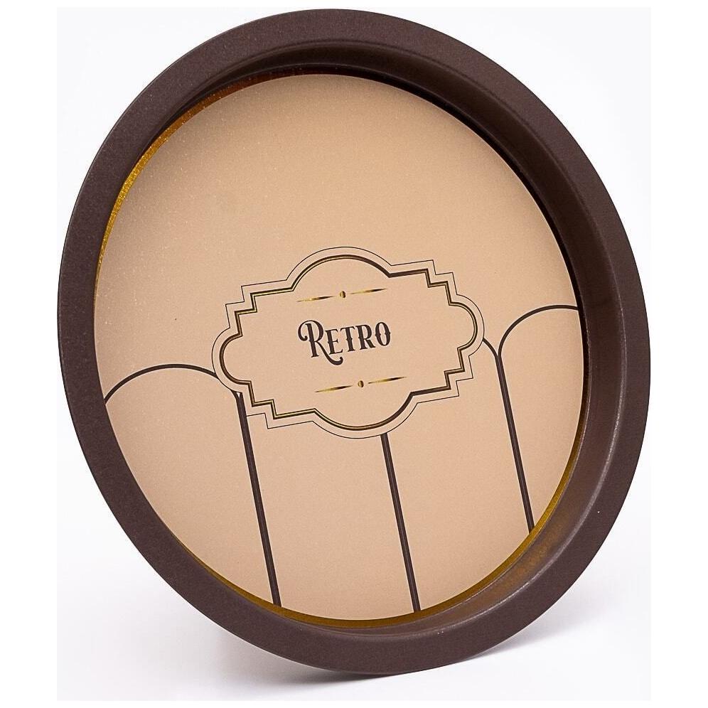 Ø315 mm Round Metal Tray  Retro