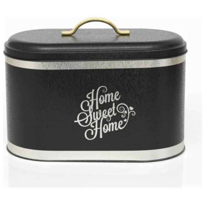 178 x 338 x 200 mm Metal Bread Box  Metal Handle 9.8L Home Swt Home Red
