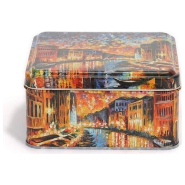 158x158x80 mm Square Metal Storage box 1.9L Afremov River