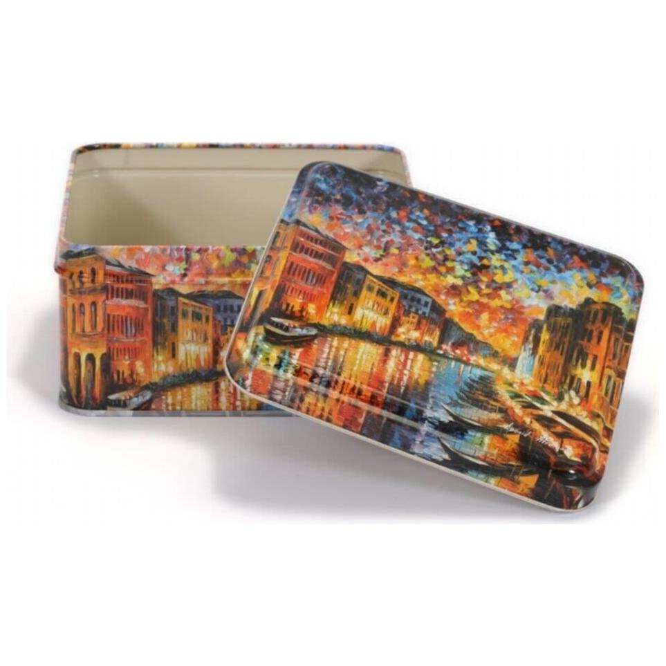 158x158x80 mm Square Metal Storage box 1.9L Afremov River