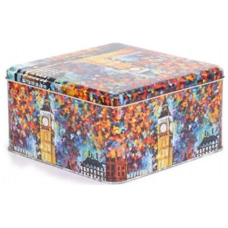 198x198x100 mm Square Metal Storage box 3.7L Afremov Big Ban
