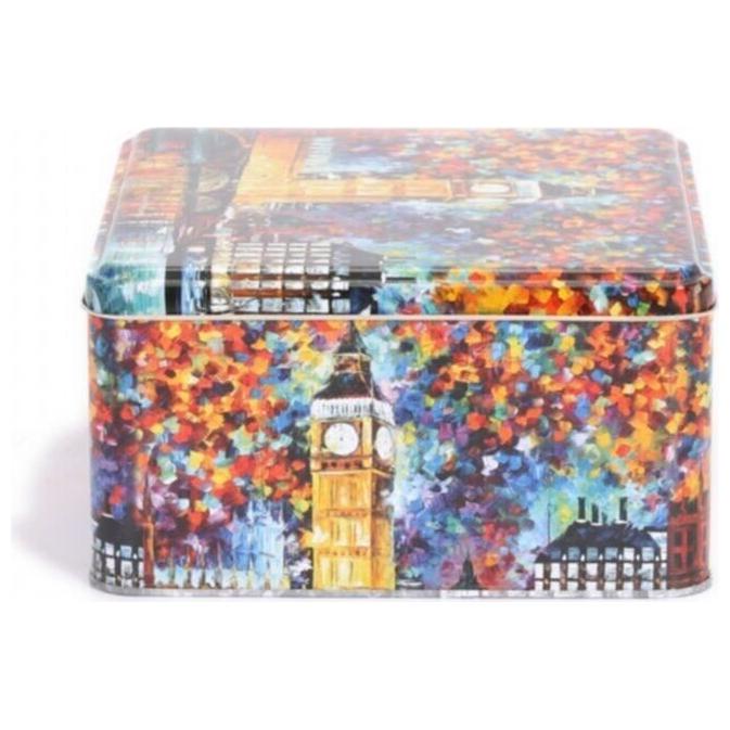 198x198x100 mm Square Metal Storage box 3.7L Afremov Big Ban
