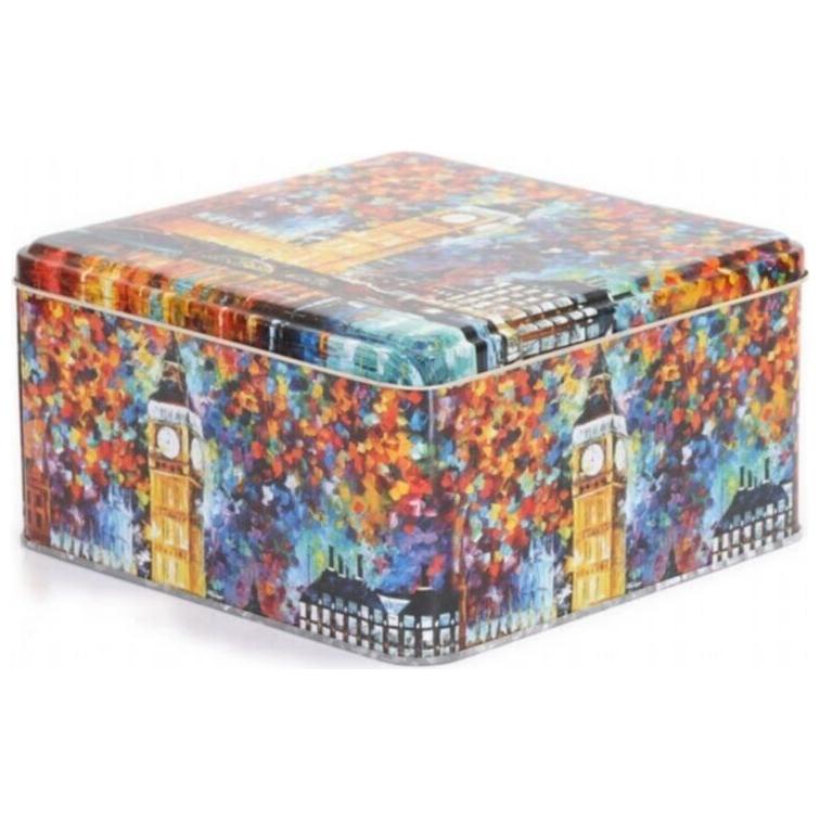 198x198x100 mm Square Metal Storage box 3.7L Afremov Big Ban