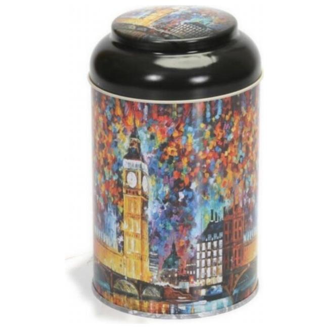 Ø105 x 150 mm Round Metal Tin – 1.2L with Dome Lid Afremov Big Ban