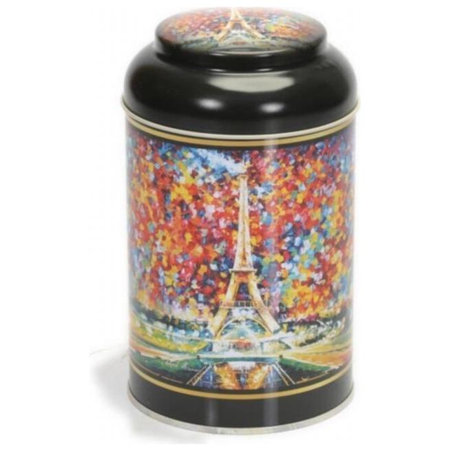 Ø105 x 150 mm  Round Metal Tin – 1.2L with Dome Lid Afremov Paris