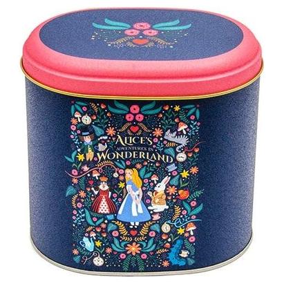 Oval Metal Tin – 140 x 120 x 130 mm (1.4L)  Alice in Wonderland