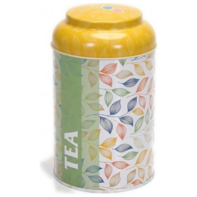 Ø105 x 150 mm  Round Metal Tin – 1.2L with Dome Lid Post Coffee