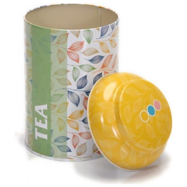 Ø105 x 150 mm  Round Metal Tin – 1.2L with Dome Lid Post Coffee