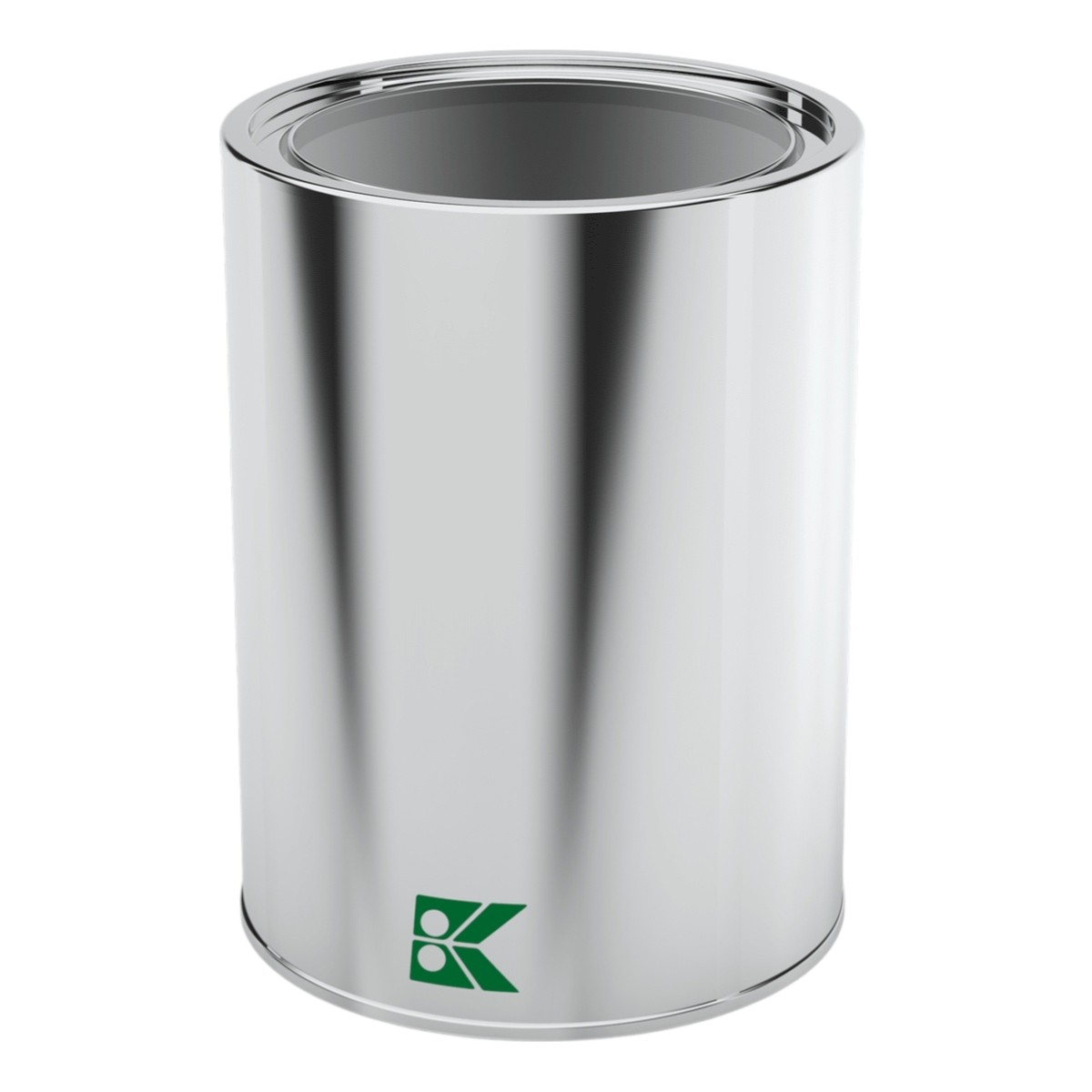 Cylinder Tin Can Paint Metal Container dia 105 x H160 mm 1 lt  