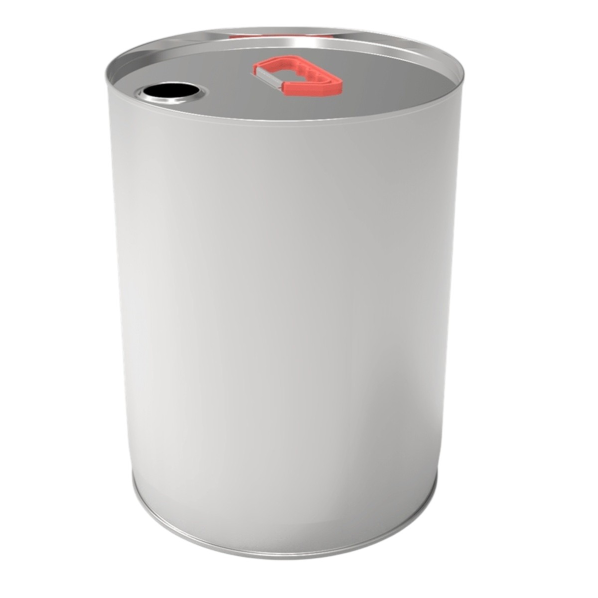 Cylinder Tin Can 21 lt Thinner Metal Container dia 277 x H350 mm 21 lt  