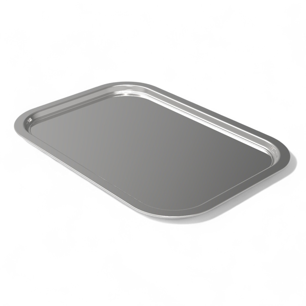 Rectangle Promotional Metal Tray 400x285x13 mm 1.50 Lt  