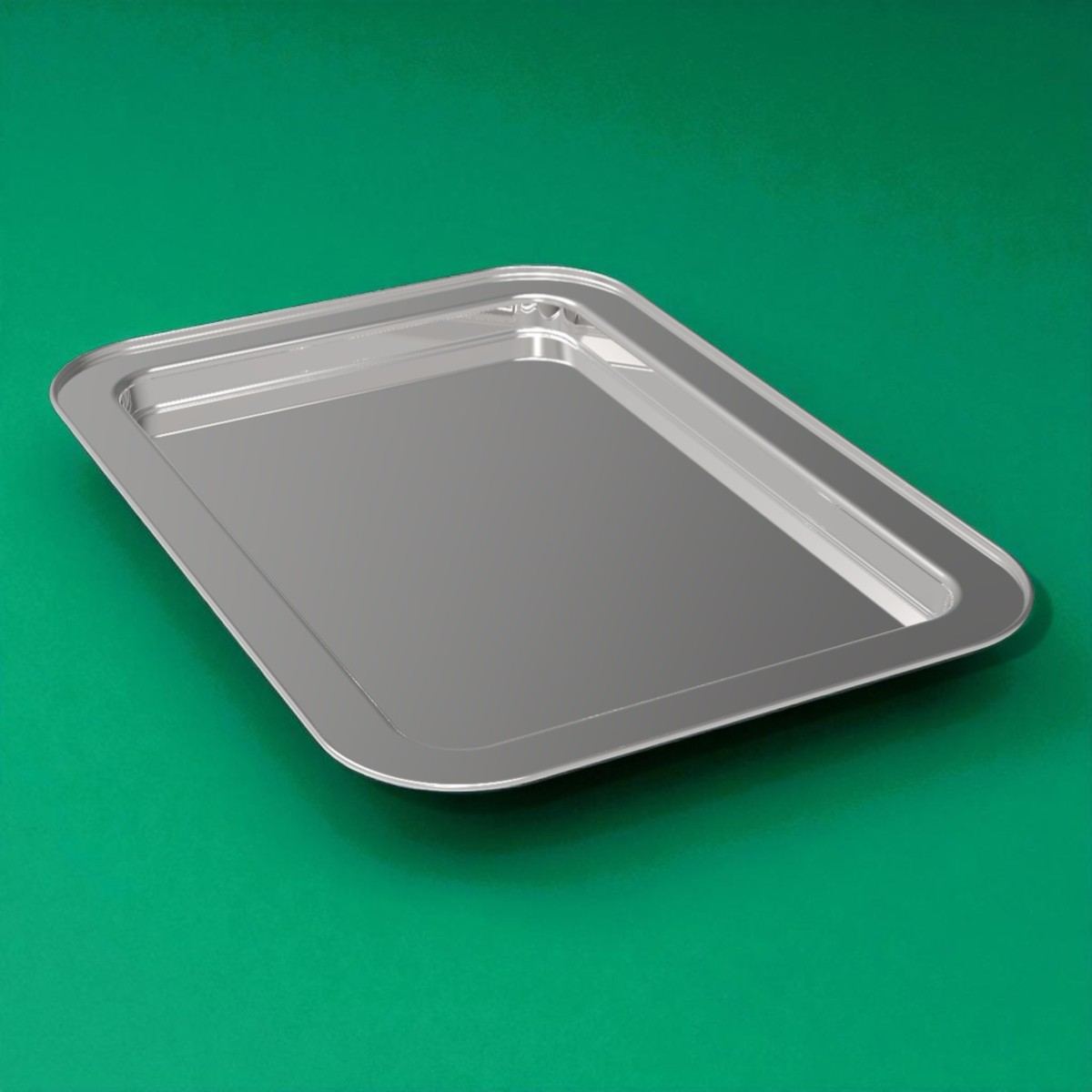 Rectangle Promotion Metal Tray 430 x 312 mm x H24 mm 3 lt