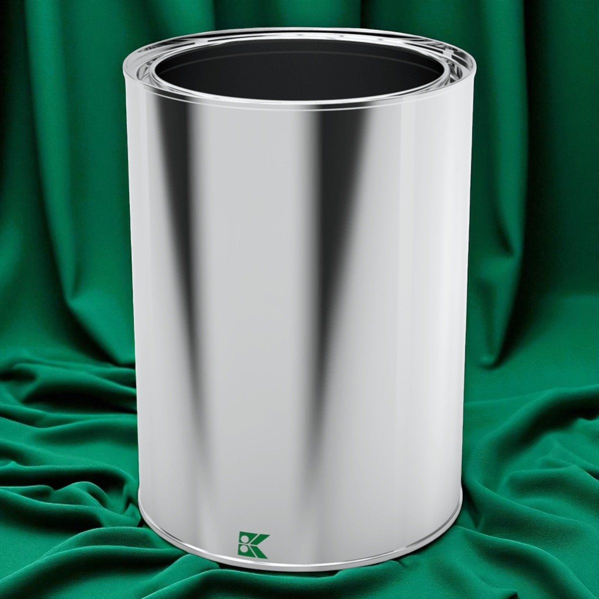Cylinder Tin Can 3 Liter Oil Metal Container dia 153 x H205 mm 3 lt  