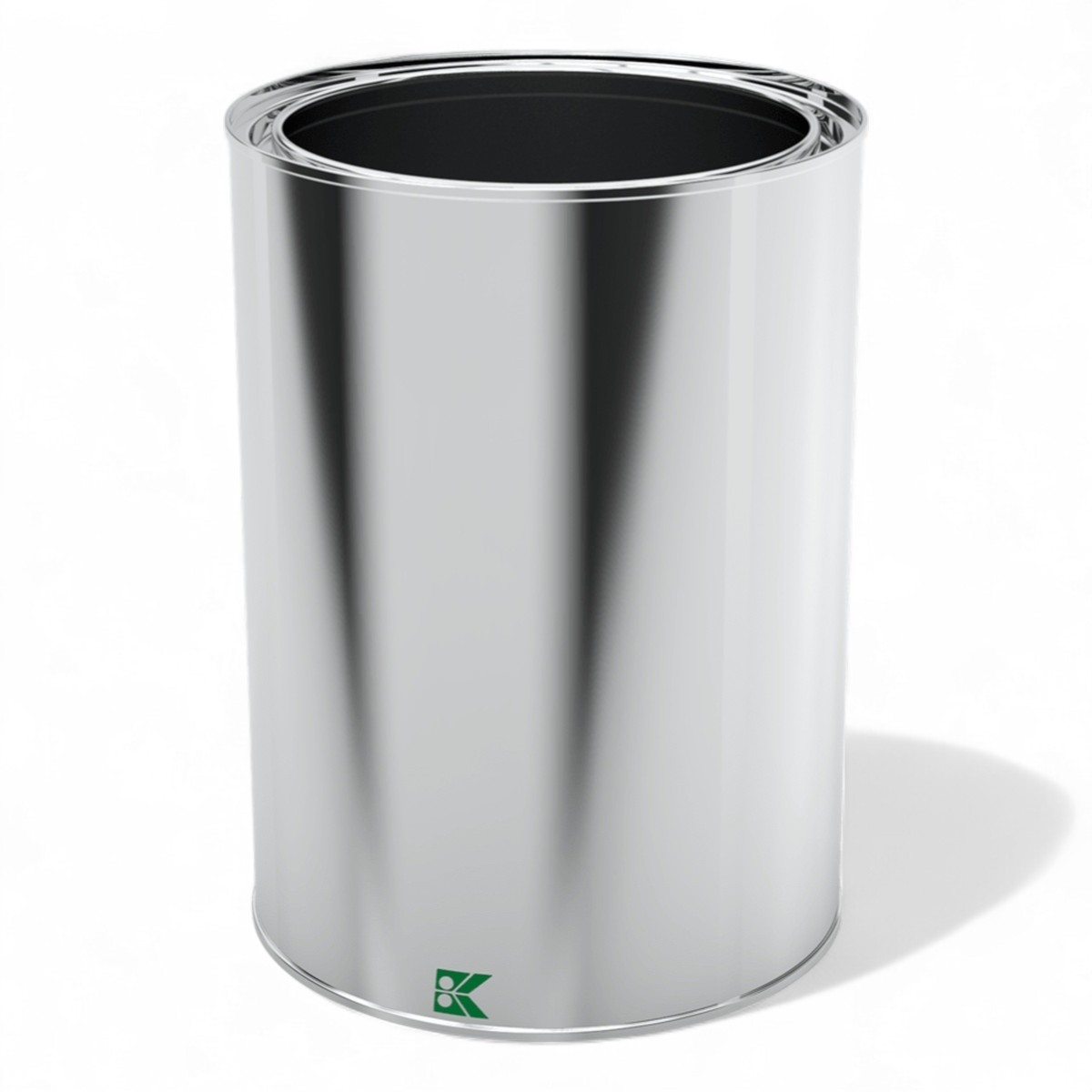Cylinder Tin Can 3 Liter Oil Metal Container dia 153 x H205 mm 3 lt  