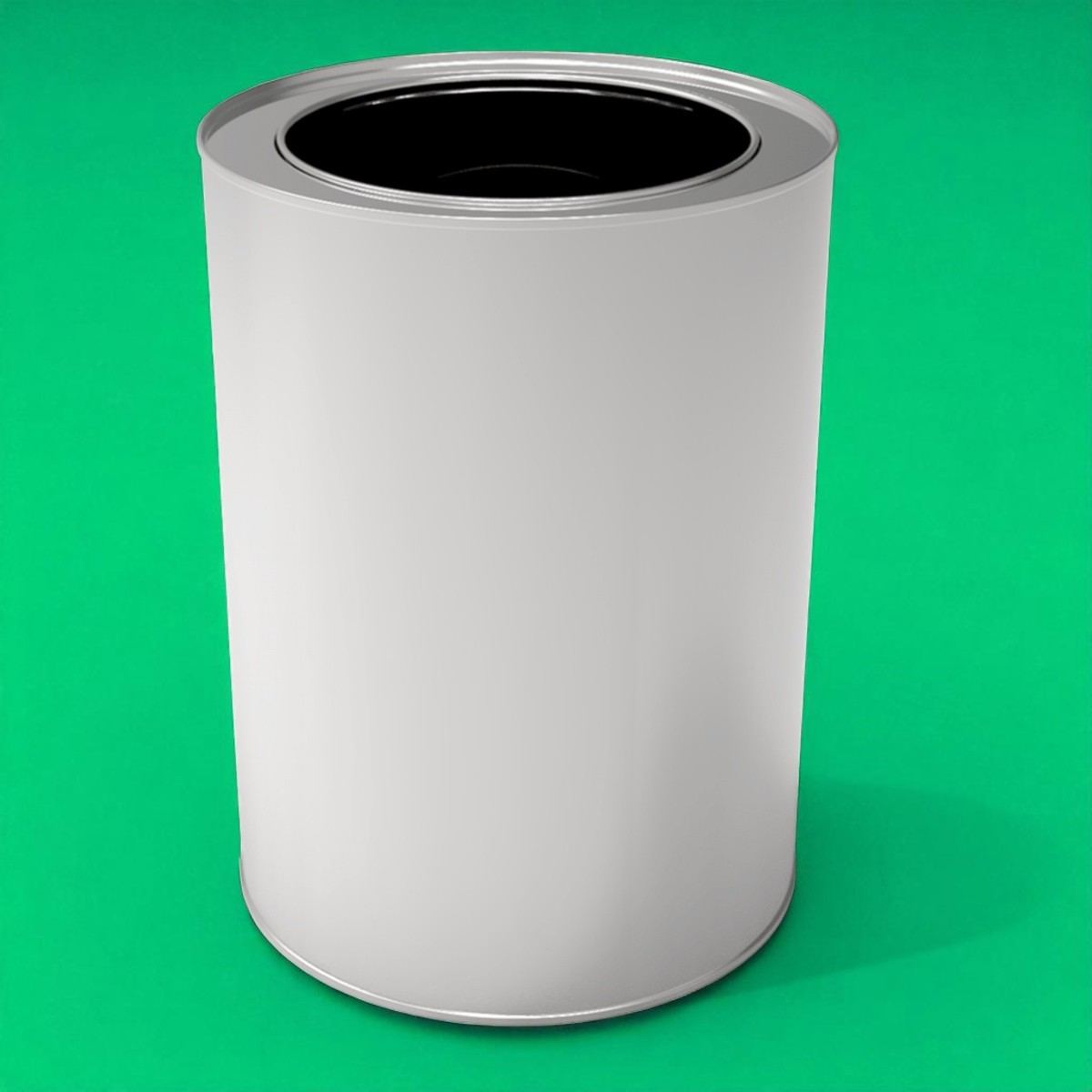 Cylinder Tin Can 2 lt Agricultural Metal Container dia 153 x H130 mm 2 lt