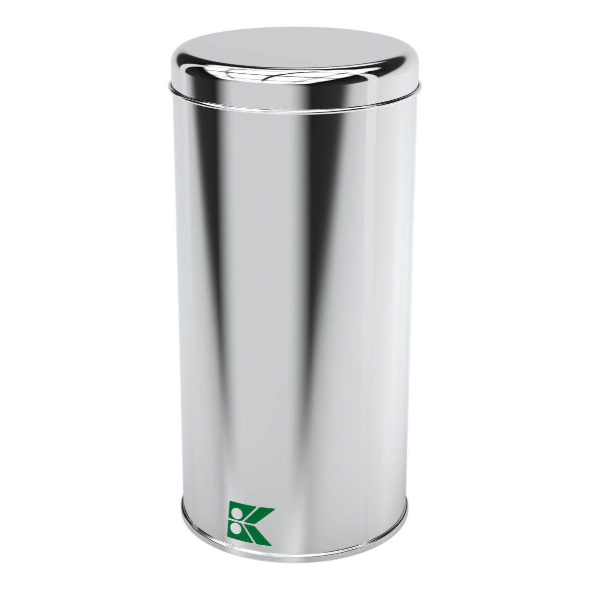 Cylinder Tin Can 1 lt Nuts Metal Tin Box dia 99 x H178 mm 1 lt  Slip Lid