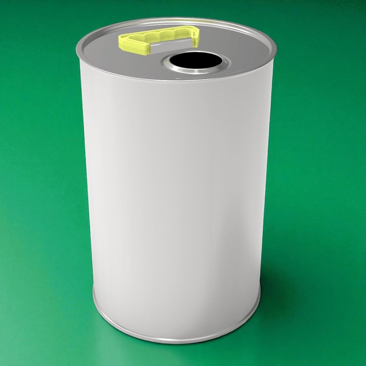 Cylinder Tin Can 5 Liter Thinner Metal Container dia 165 x H250 mm 5 lt