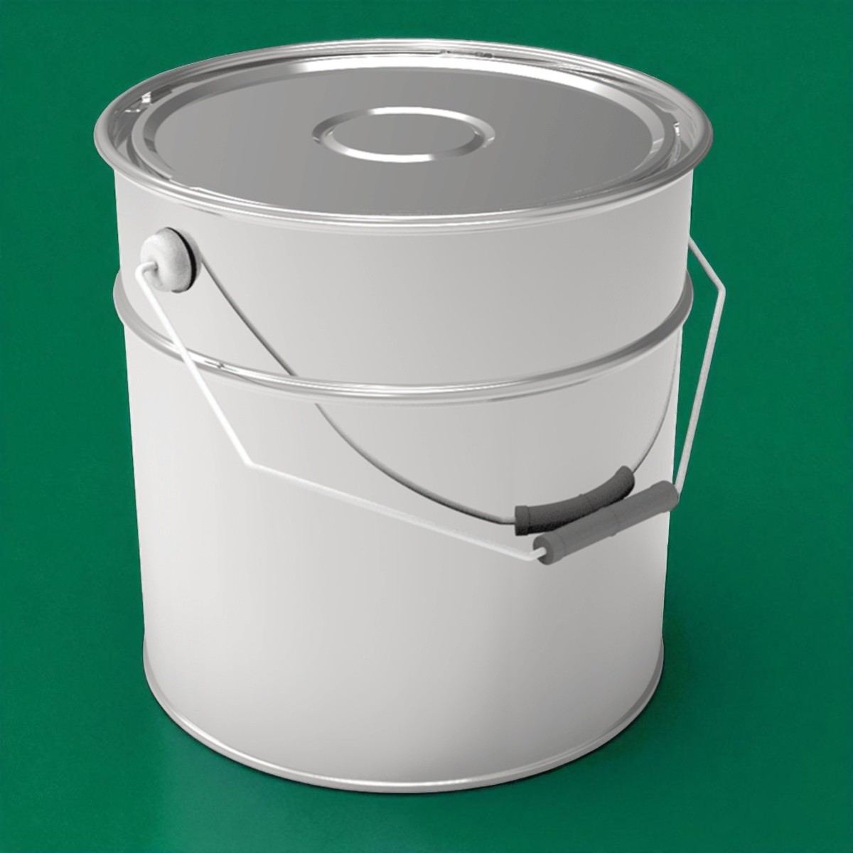 Cylinder Tin Can 16 lt Paint Bucket dia 270 x H289 mm 16 lt
