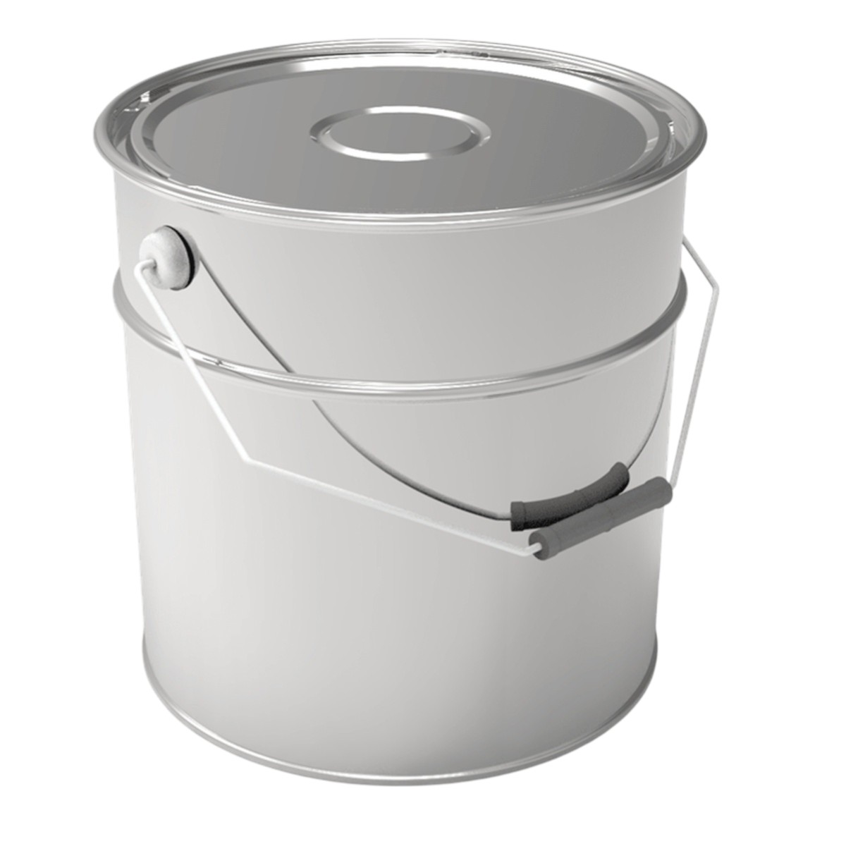 Cylinder Tin Can 16 lt Paint Bucket dia 270 x H289 mm 16 lt  