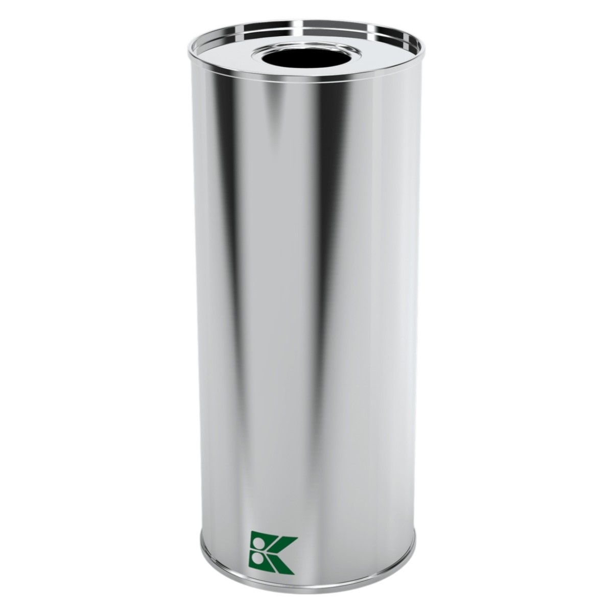 Cylinder Tin Can Olive Oil Metal Container dia 73 x H205 mm 0.8 lt  