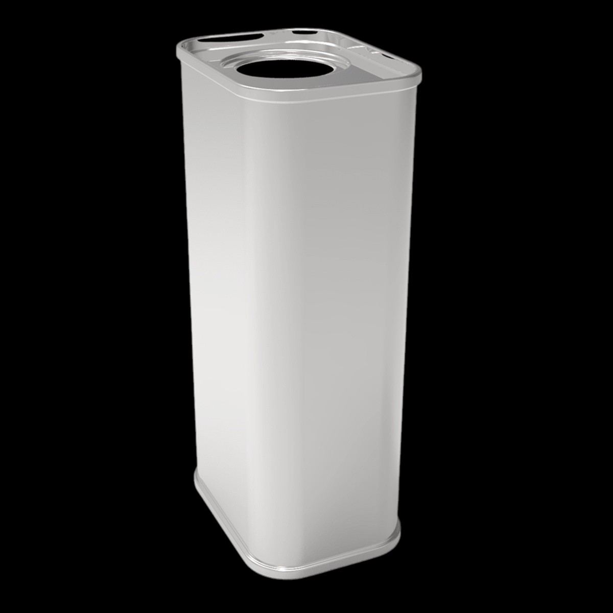Rectangle Tin Can 300 ml Olive Oil Can 43 x 60 mm x H120 mm 0.3 lt  