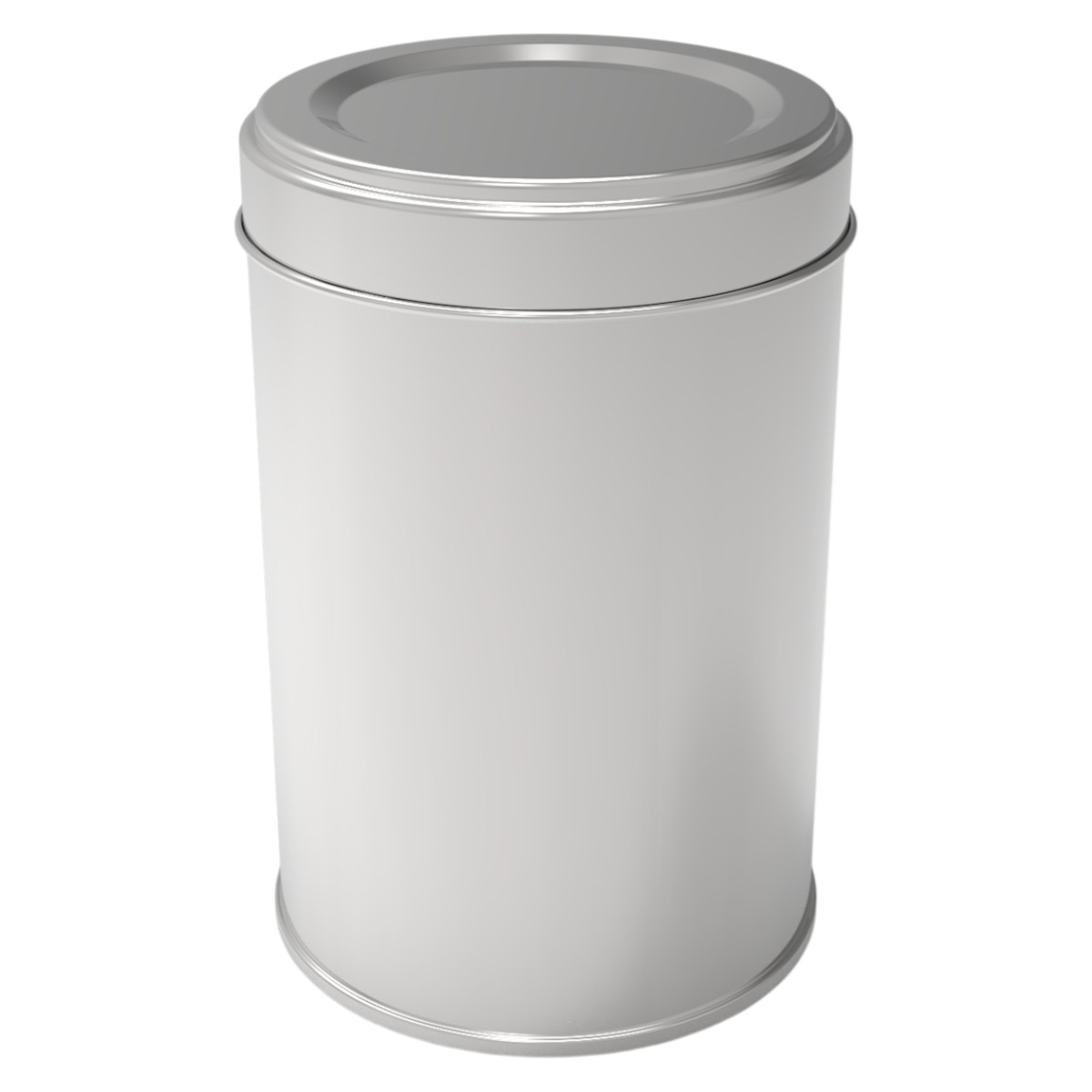 Cylinder Tin Can 0.20 lt Textile Watch Stationery Promotional Box dia 83 x H35 mm 0.20 lt  