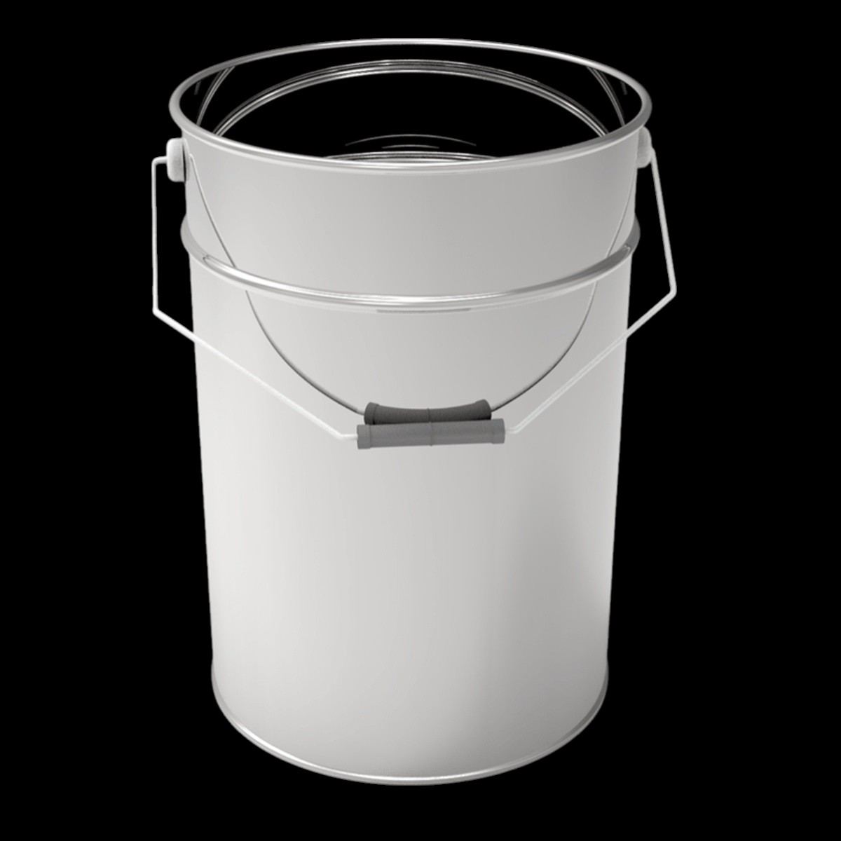 Metal Bucket Paint Metal Container dia 270 x H400 mm 21 lt