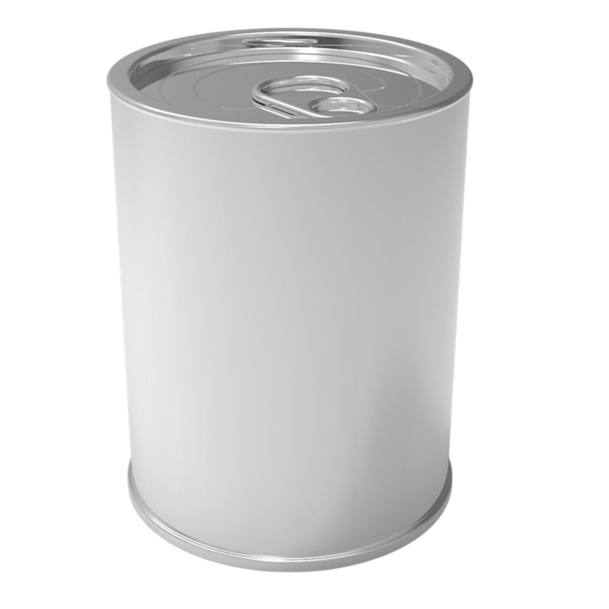 Cylinder Tin Can Agricultural Metal Container dia 73 x H120 mm 0.5 lt  Easy Open Lid