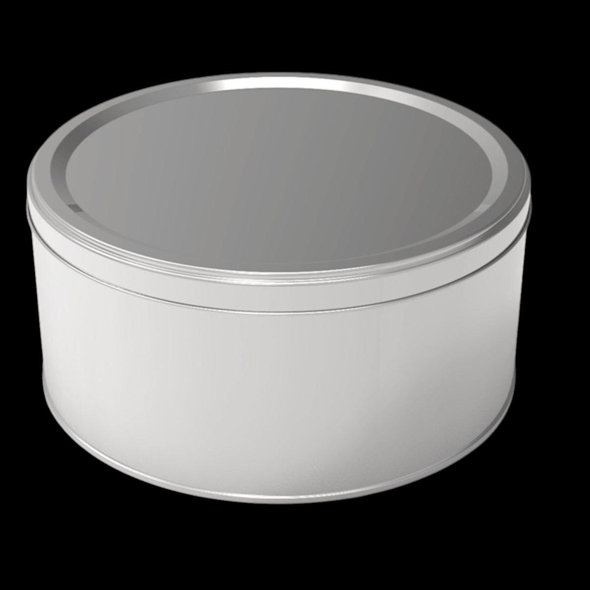 Round  Tin Box  3 lt Cookie Baklava Metal Container dia 230 x H88 mm 3 lt  Slip Lid