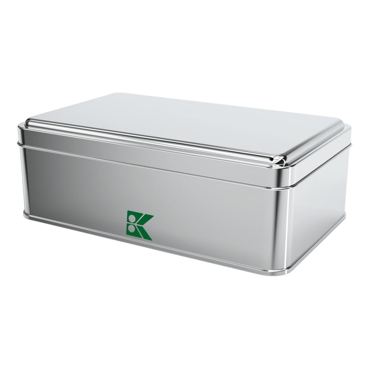 Rectangle Tin Can 1.5 lt Baklava Sweet Treats Box 114 x 188 x 60 mm 1.50 Lt  Slip Lid