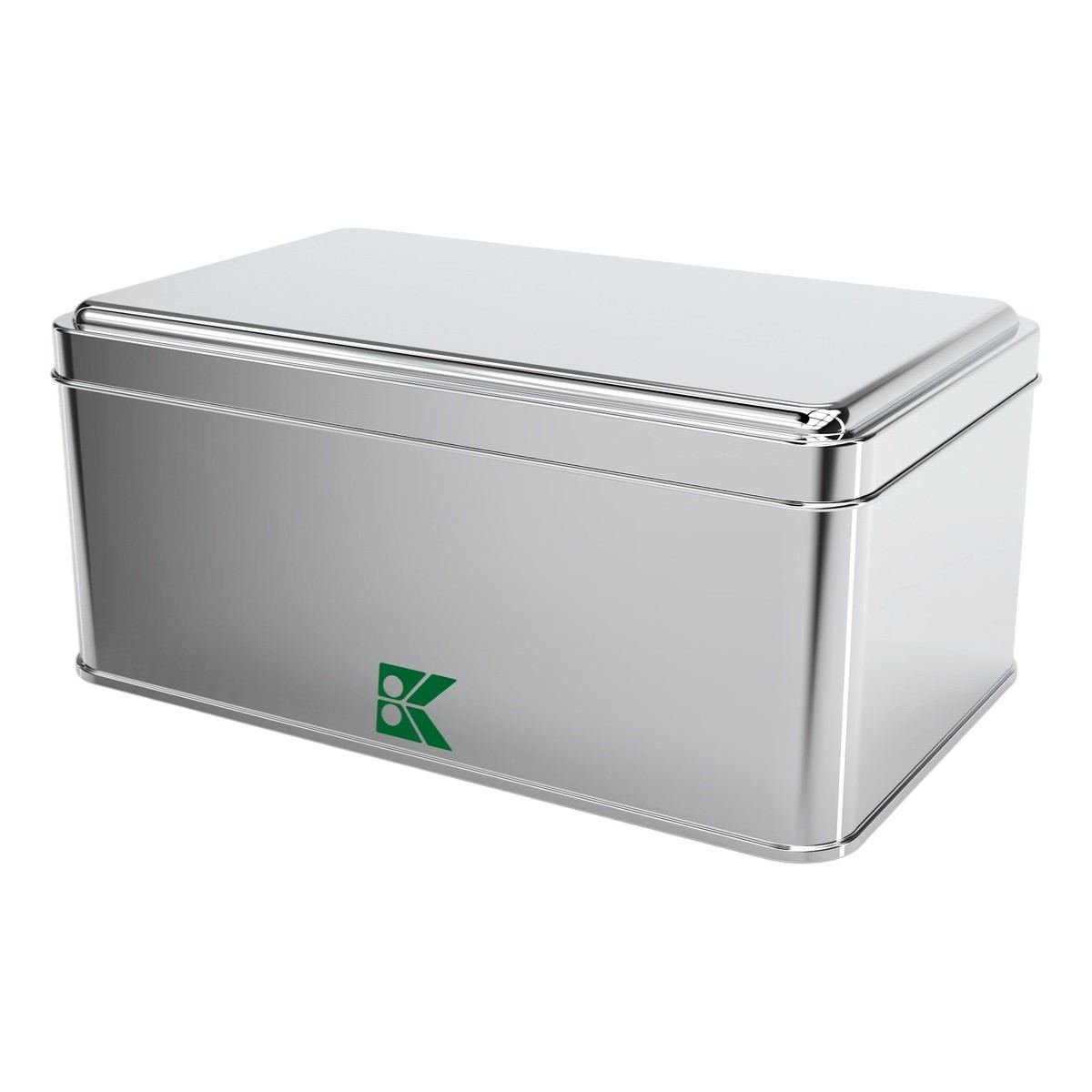 Rectangle Tin Can 1.5 lt Cosmetic Box 114 x 188 x 80 mm 1.50 Lt  