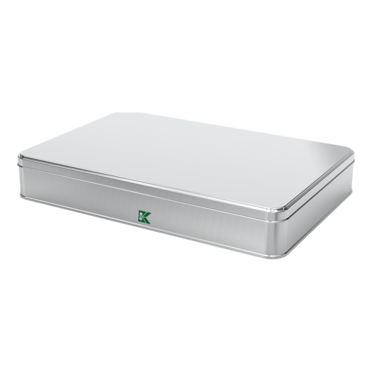 Rectangle Tin Box  3 lt Baklava with Sherbet Desserts Box 300 x 200 x 50 mm 3 lt  Slip Lid