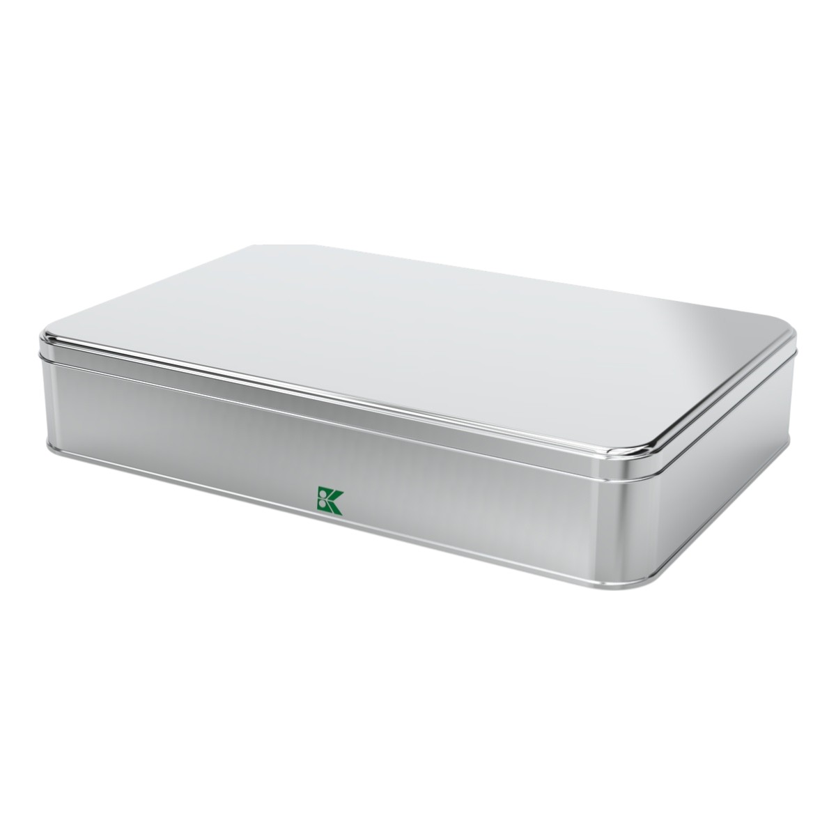 Rectangle Tin Box  3 lt Baklava Sweet Treats Box 325x205x52 mm 3 lt  Slip Lid