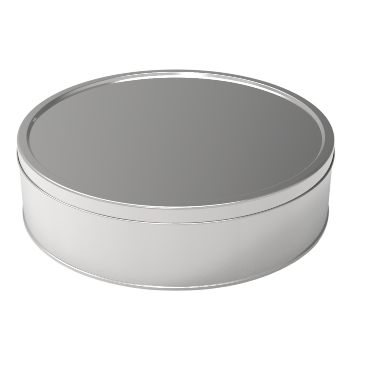 Round Tin Box 4 lt Round Candy Box dia 265 x H70 mm 4 lt  Slip Lid