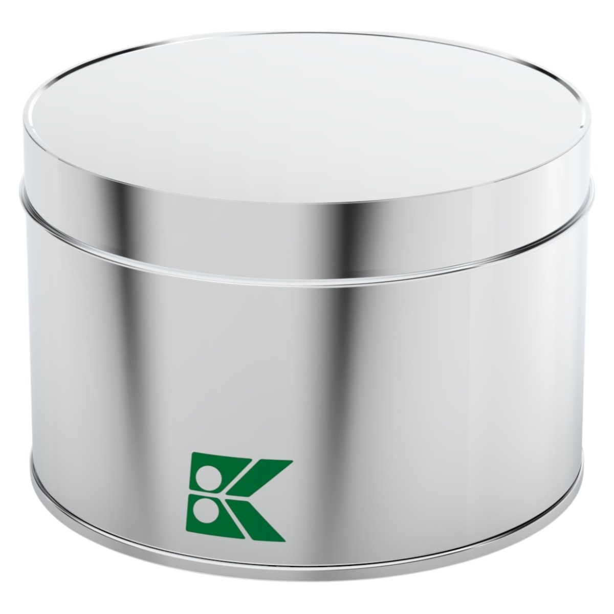 Round Tin Box 500 ml Nuts Regional Flavors Box dia 105 x H60 mm 0.5 lt  Slip Lid