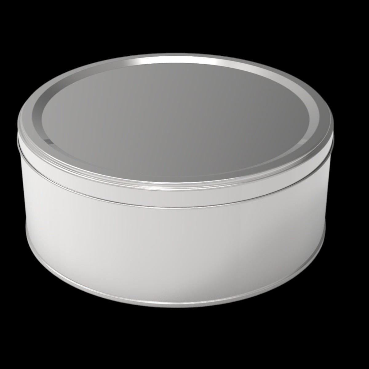 Cylinder Tin box 3 lt Round Candy Box dia 215 x H87 mm 3 lt  Slip Lid