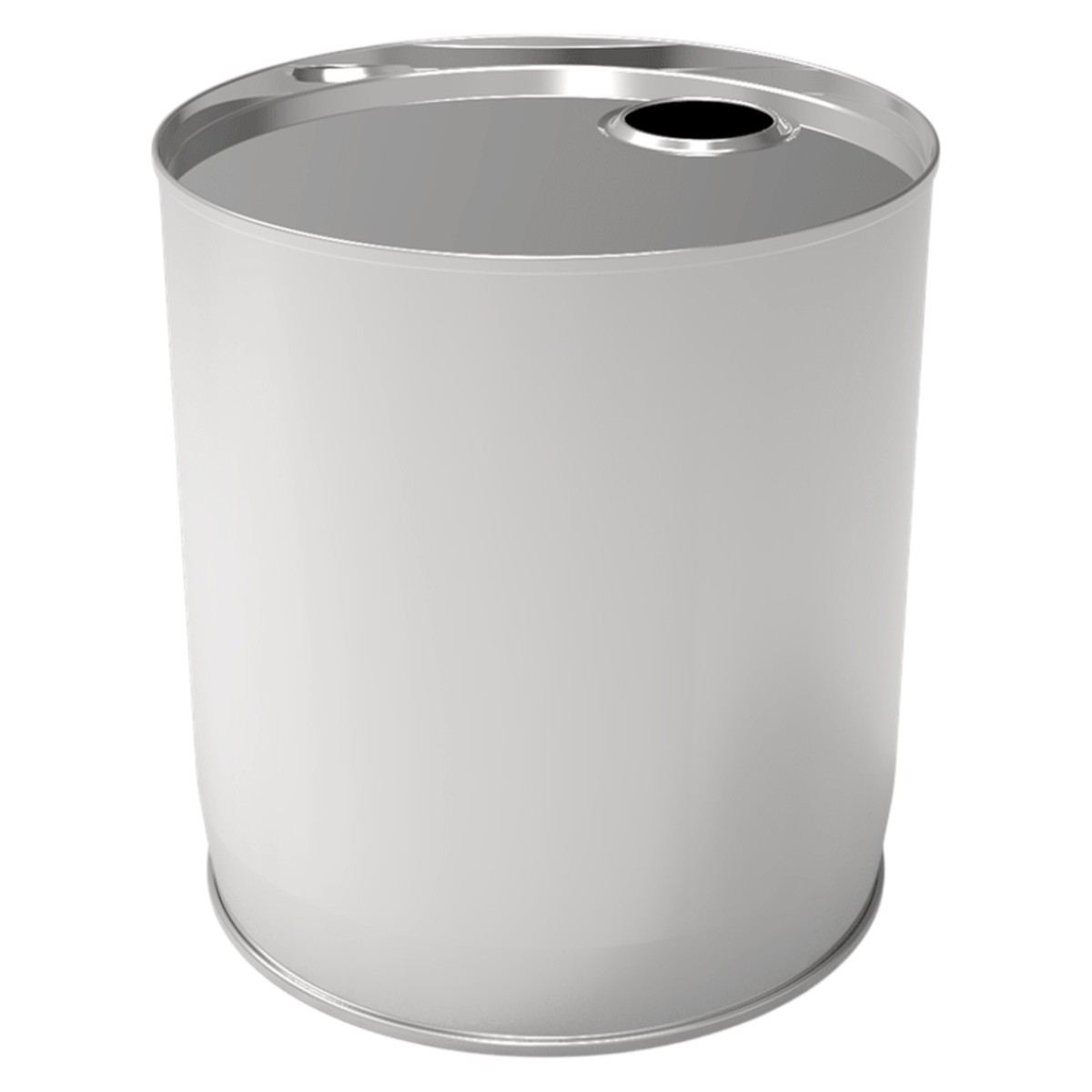 Cylinder Tin Can 7 lt Thinner Metal Barrel dia 213 x H220 mm 7 lt  