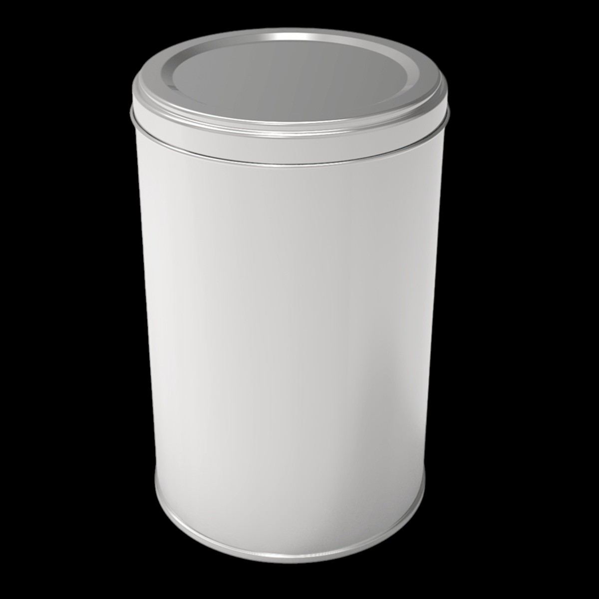 Cylinder Tin Can 1.5 lt Agricultural Tin Can dia 105 x H180 mm 1.50 Lt Slip Lid