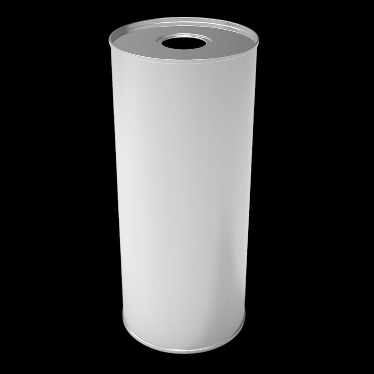 Cylindrical Metal tin container 2 Liter Food Grade Vegetable Oil Container Liquid Packaging 105x250mm dimensions