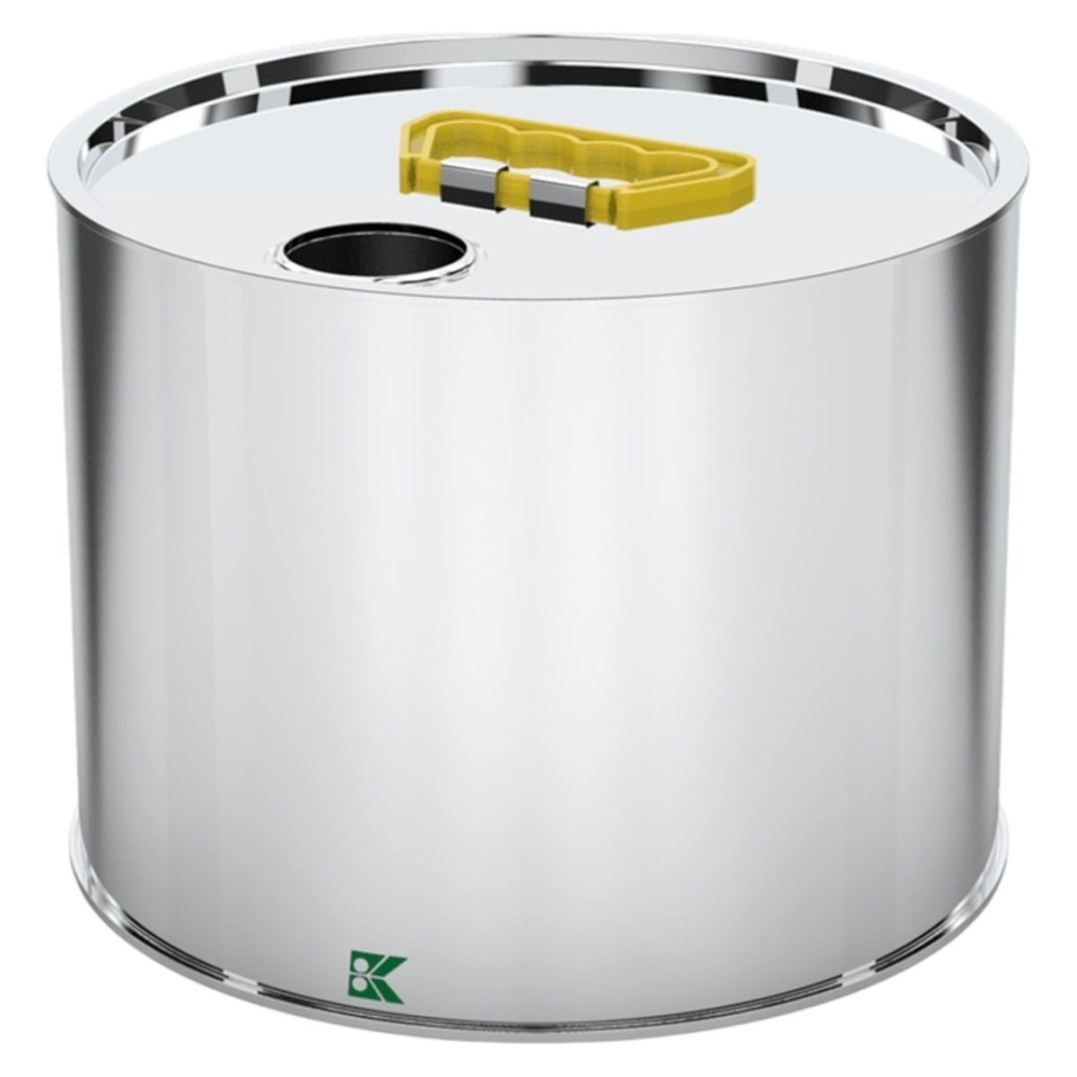 Cylinder Tin Can 2 lt Tahin and Pekmez Container dia 140 x H138mm  