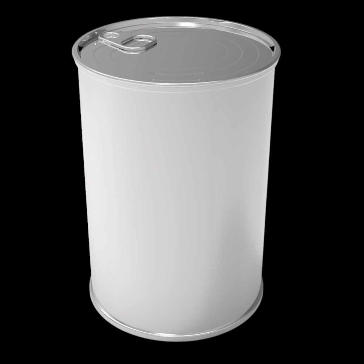 Cylindrical Metal tin container Olive Food Storage Container 99mm x 150mm  Easy Open Lid