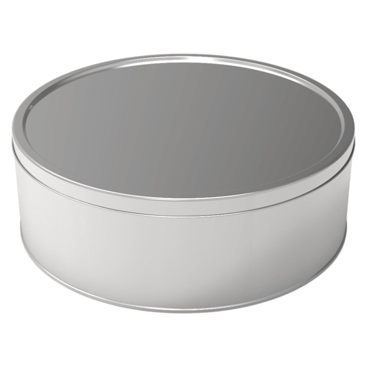 Cylinder Tin Box 2 lt Paste Container dia 153 x H109mm  Slip Lid