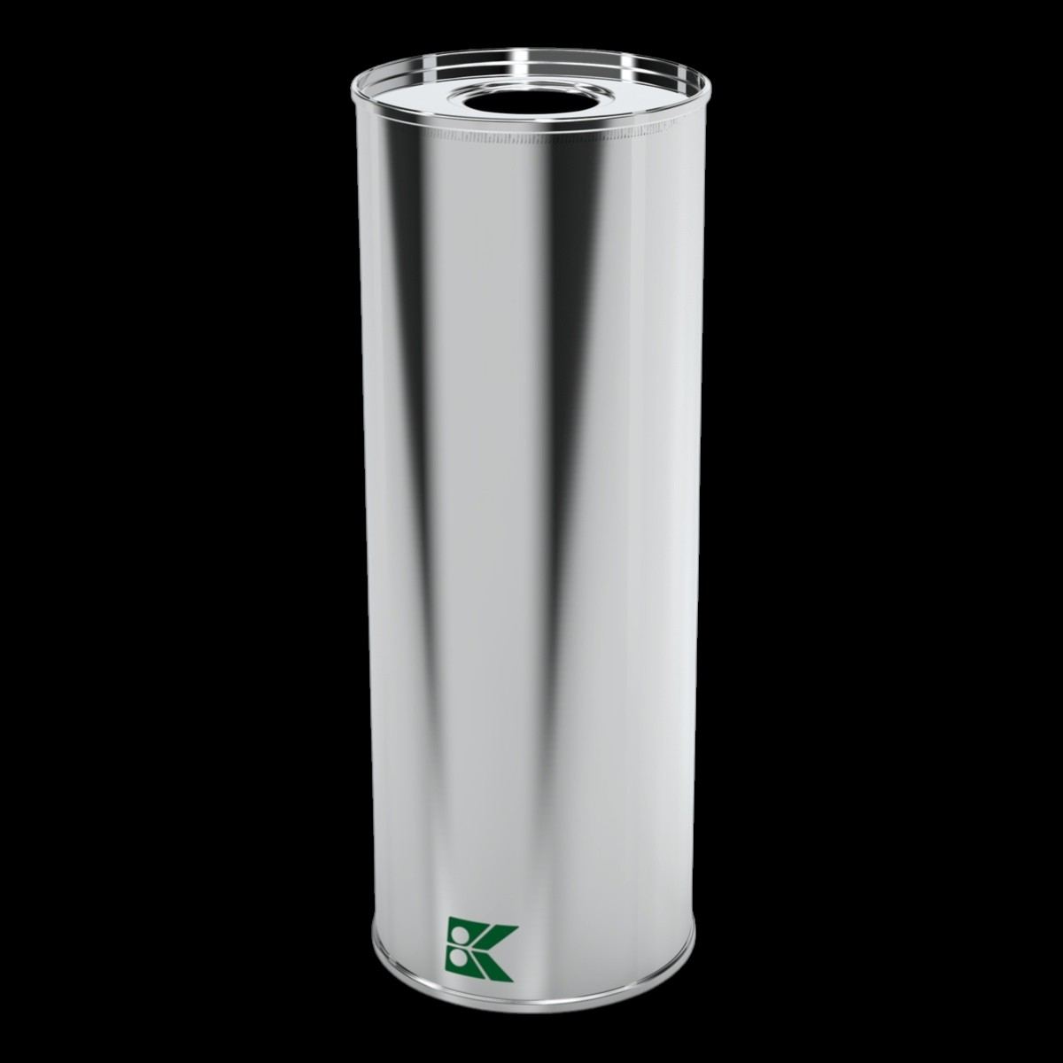 Cylinder Tin Can 1 lt Thinner Container dia 83 x H217mm  