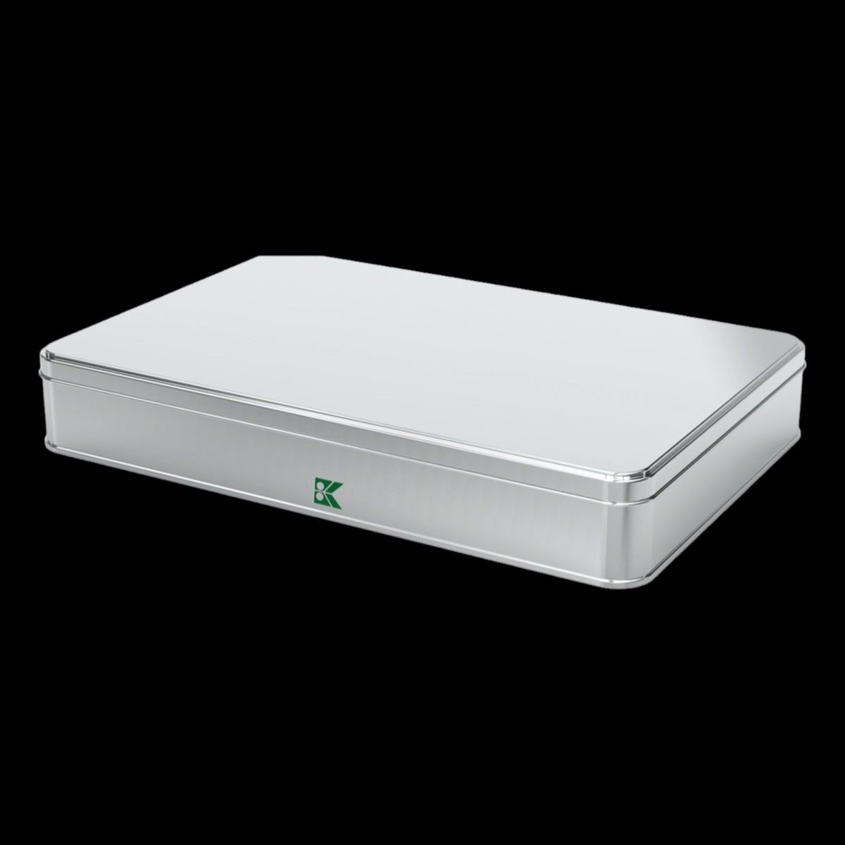 Rectangular Metal Tin Box 3 Liter Multi Purpose Storage Container for Textile Watches Stationery Promotional Packaging 300x200x50mm  