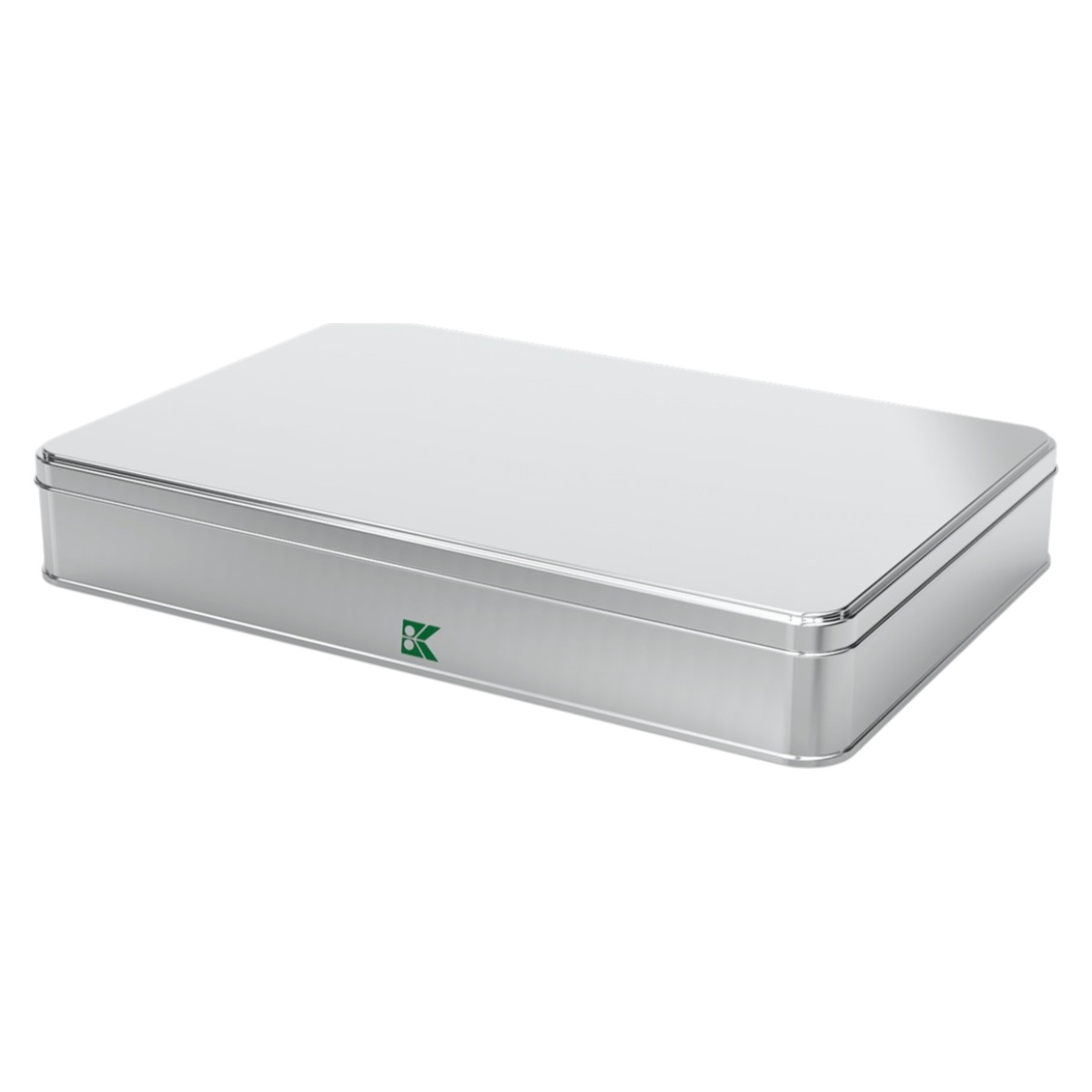 Rectangular Metal Tin Box 3 Liter Multi Purpose Storage Container for Textile Watches Stationery Promotional Packaging 300x200x50mm  